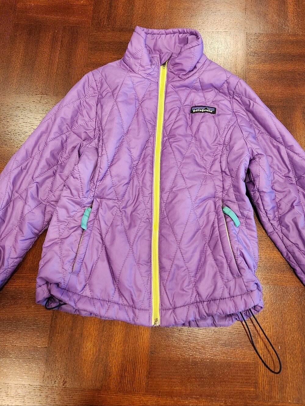 Patagonia Girls XS 5-6 Nano Purple Quilted Puffer Jacket